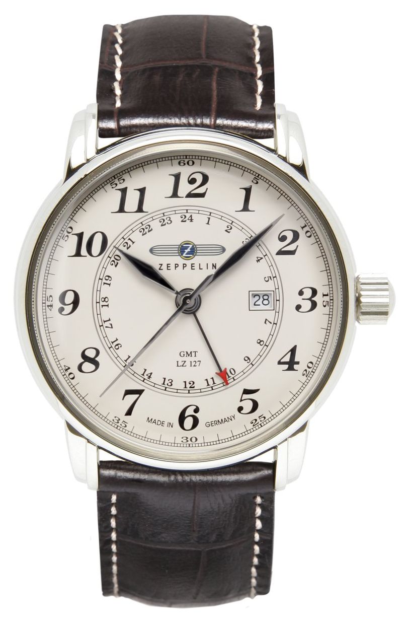 Zeppelin 7642-5 LZ 127 Graf Zeppelin Quartz GMT (42mm) Watch