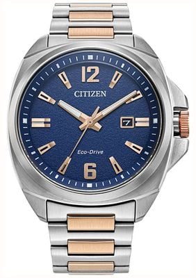 Citizen Eco-Drive Sport (42mm) Blue Dial / Two-Tone Stainless Steel Bracelet AW1726-55L