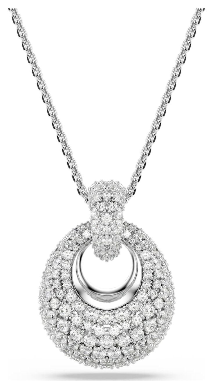 Swarovski 5735223 Sublima Pendant White, Rhodium Plated Jewellery