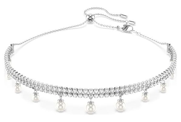 Swarovski 5720865 x Ariana Grande Crystal and Pearl Choker Jewellery