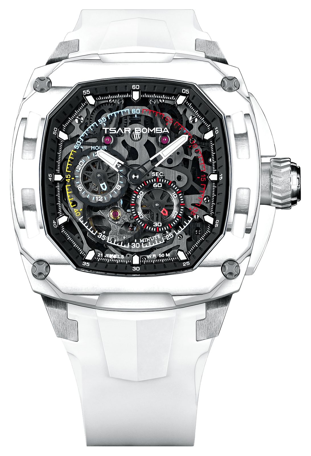 TSAR BOMBA TB8601-02 Dark Matter Automatic Interchangeable Watch