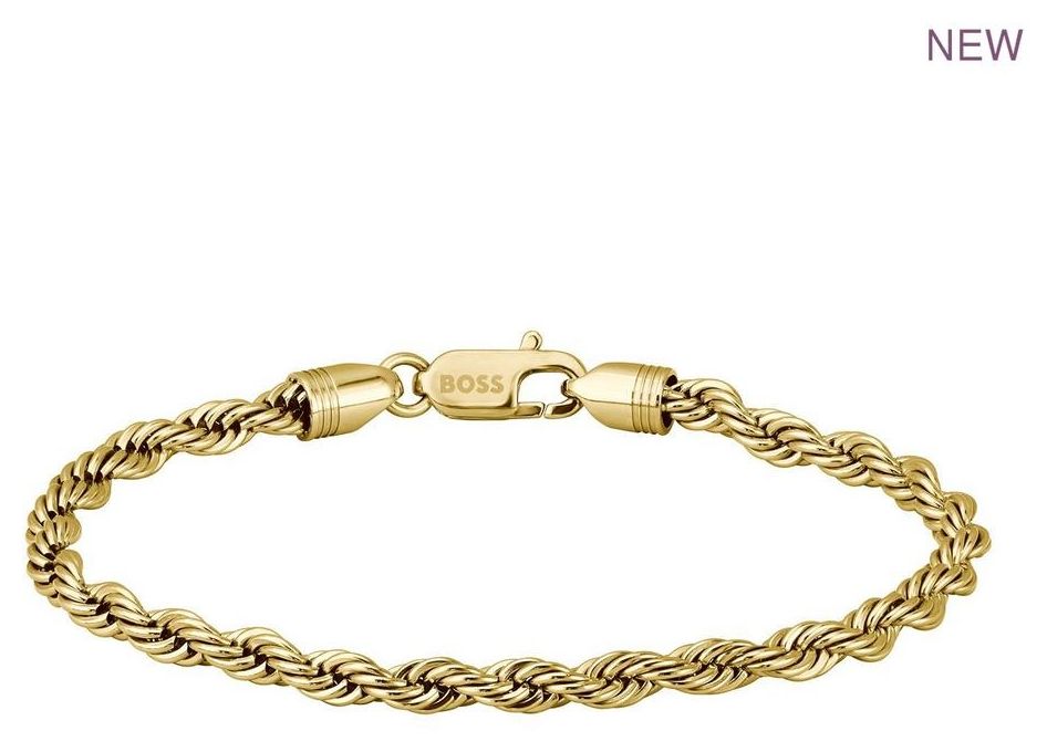 BOSS Jewellery 1580810M Gold Stainless Steel Chain Myles