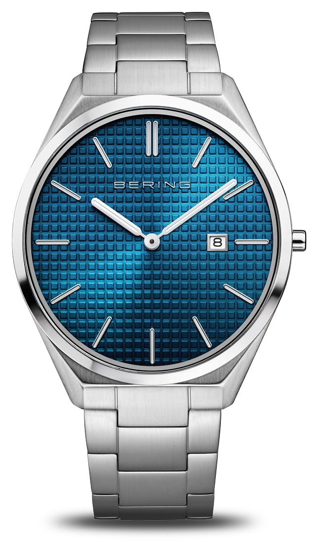 Bering 17240-707 Men’s Ultra Slim (40mm) Blue Dial / Watch