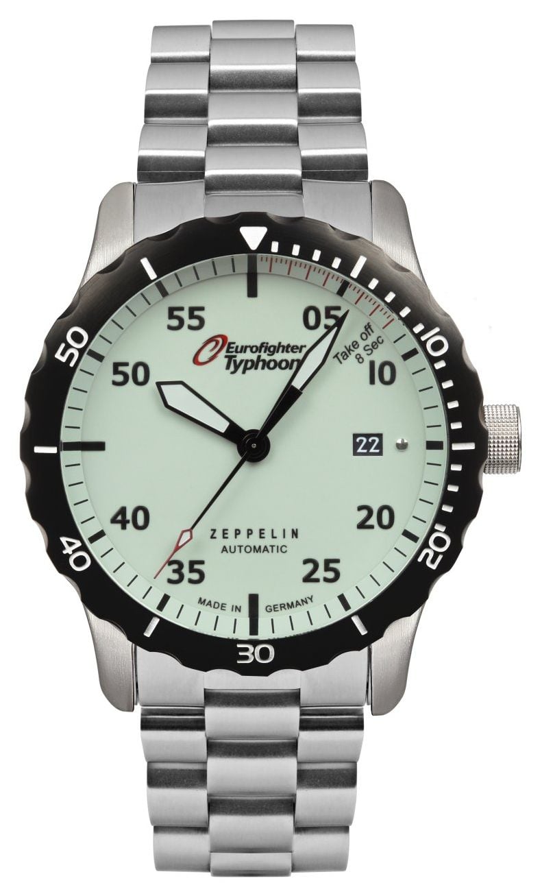 Zeppelin 7268M-5 Eurofighter Automatic (43mm) Full- Watch