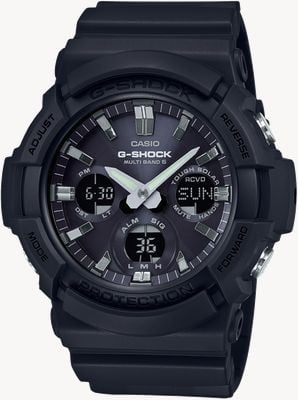 Casio Waveceptor Alarm Chronograph Grey/Black GAW-100B-1AER