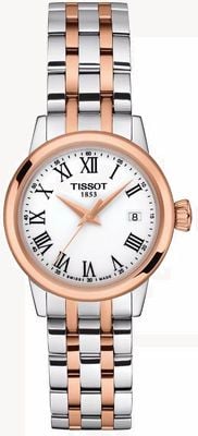 Tissot Classic Dream Quartz (28mm) White Dial / Two-Tone Stainless Steel Bracelet T1292102201300