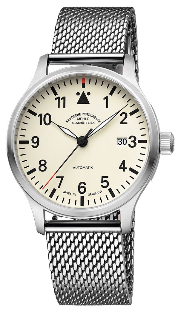 MÃ¼hle GlashÃ¼tte M1-37-47-MB-II Terrasport II (40mm) Cream Watch