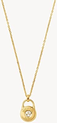 Michael Kors KORS BRILLIANCE | Gold Plated Sterling Silver Necklace MKC1573AN710
