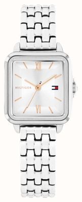 Tommy Hilfiger Mia (22.5mm) Silver Dial / Stainless Steel Bracelet 1782830