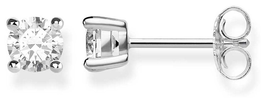 Thomas Sabo H1965-051-14 Sterling Silver White Studs 0.5cm Jewellery