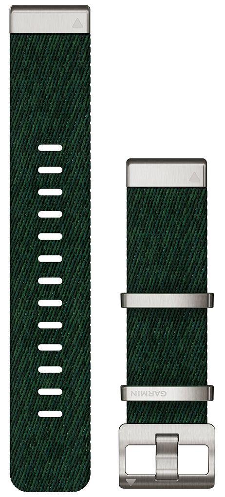 Garmin 010-13008-00 QuickFit 22 Jacquard-Weave Nylon Green Watch