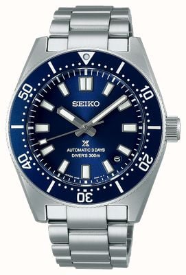 Seiko Prospex 1965 Revival Diver's (40mm) Scuba Blue Dial / Stainless Steel Bracelet SPB451J1