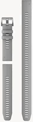 Garmin QuickFit® 22 Watch Strap Only - Powder Grey Silicone (3-piece Dive Set) 010-13113-03