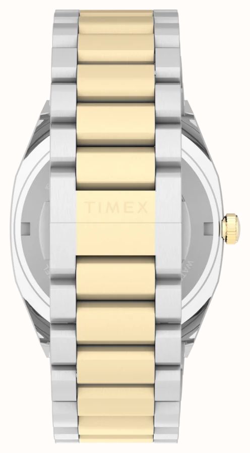 Timex Automatic E Line 38mm Stainless Steel Two Tone Bracelet Watch TW6A00600 - alternate view 3