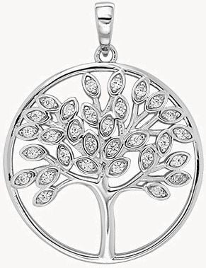 Treasure House Smaller Silver Tree Of Life Pendant G61016