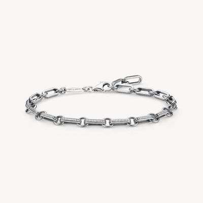 Thomas Sabo Rebel At Heart Silver Bracelet A1791-637-21-L20V