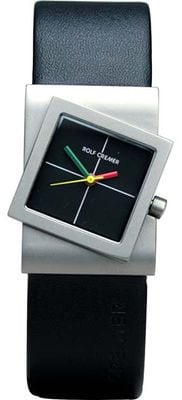 Rolf Cremer Turn Titan Black Leather Strap Black Dial 491817
