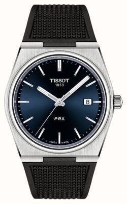 Tissot PRX Quartz (40mm) Blue Dial / Black Rubber T1374101704100