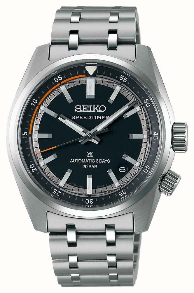 Seiko Prospex Speedtimer 6R 'Compact Countdown' In Black-Grey