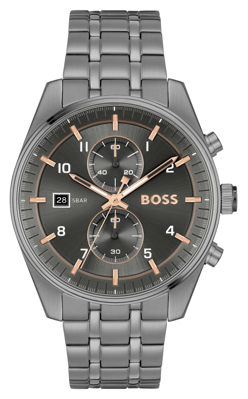 BOSS 1514153 Men's SkyTraveller (44mm) Grey Dial / Grey Watch