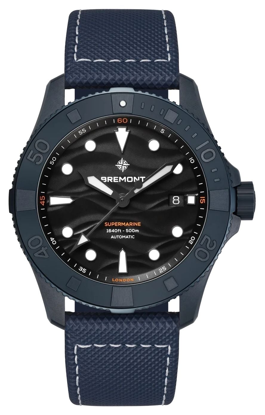 Bremont SM43-DT-BLCER-BK-L-S Supermarine Full Ceramic Deep Watch