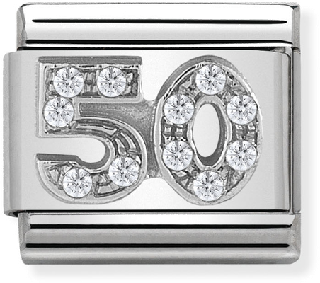 Nomination Classic 50 Sterling Silver & Steel Charm 330304/23