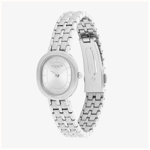 Coach Ladies Harlow Silver Dial Bracelet Watch 14504659 - alternate view 2