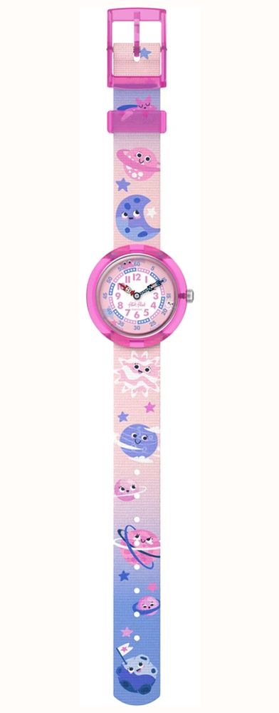 Flik Flak Star-themed Swiss-made children's Playful planets Quartz Watch FBNP259 - alternate view 2