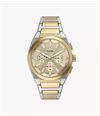 Fossil Everett 44 mm Chronograph Two-Tone Stainless Steel FS6243