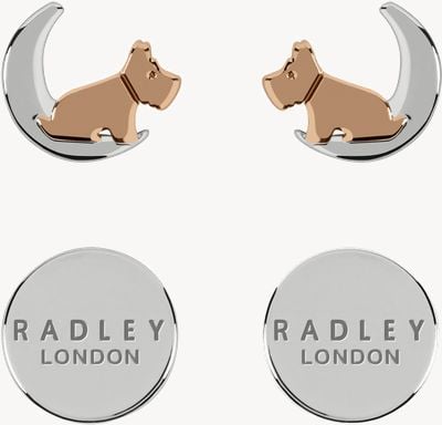 Radley Jewellery Fashion |  Dog & Moon Earring Set Two Toned RYJ1211S