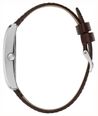 Guess Hugh White Sunray Dial Brown Leather Strap GW1152G1 - alternate view 2
