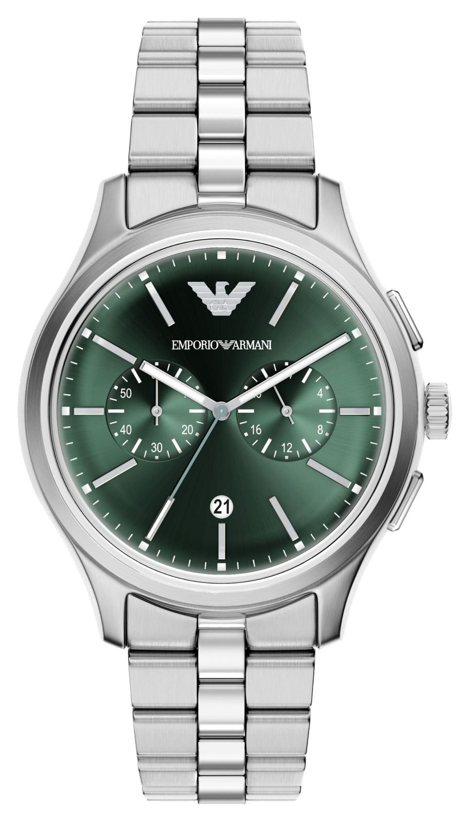 Emporio Armani AR11746 Dario Chronograph (42mm) Green Dial Watch