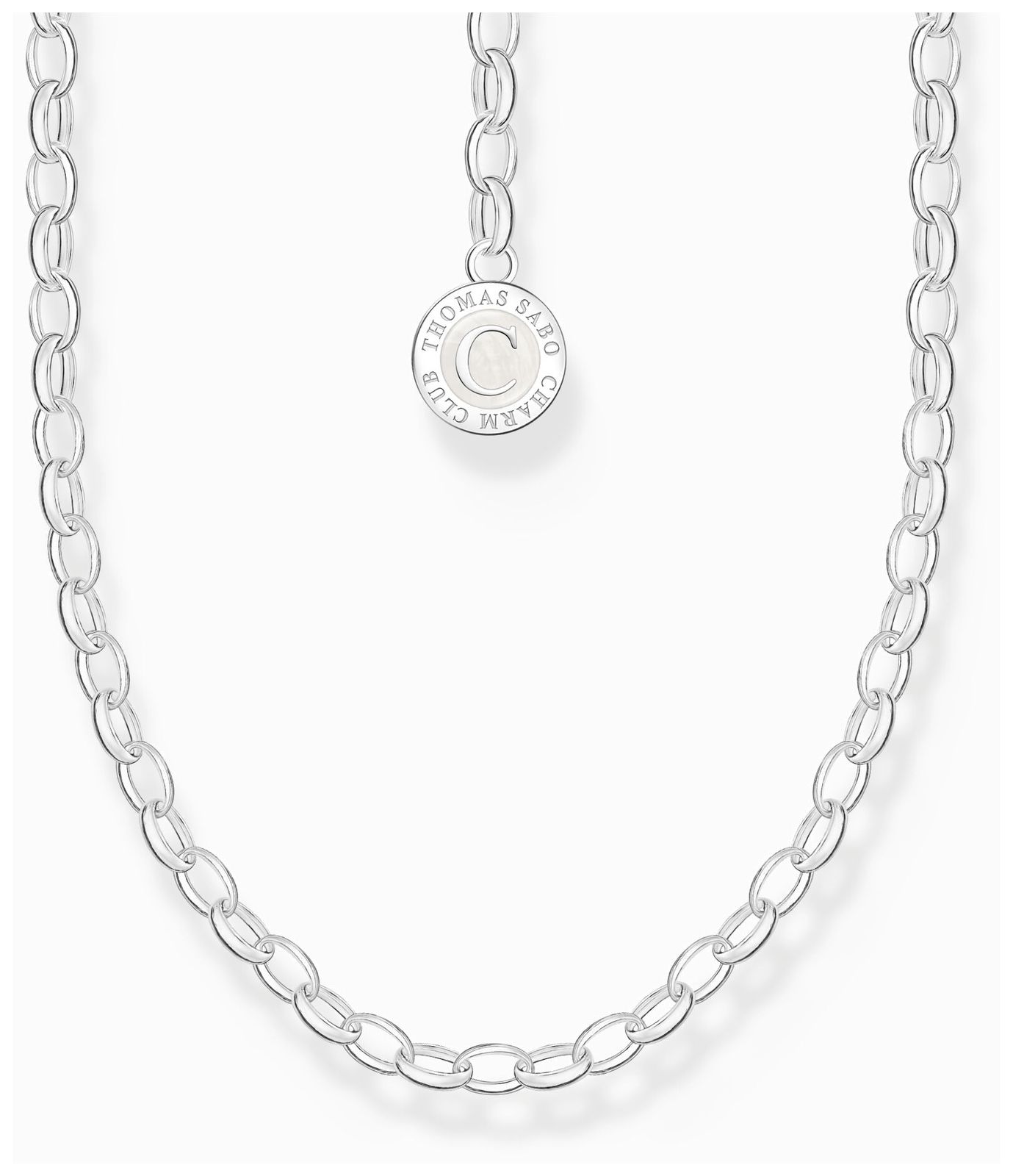 Thomas Sabo X0288-007-21-L45 Ladies Silver Charm Necklace Jewellery