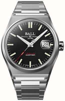 Ball Watch Company Roadmaster Perseverer Automatic (40mm) Black Dial / Stainless Steel Bracelet NM9050C-S1-BK