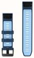 Garmin QuickFit Bands (22mm) Tidal Blue/Ice Blue Silicone with Black Hardware - Strap Only 010-14507-00 - alternate view 2