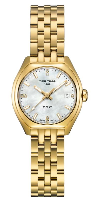 Certina C0492103311600 DS-2 Lady Quartz (27.8mm) Mother-of- Watch