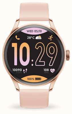 Ice-Watch ICE Smart Two 1.20 Rose-Gold Nude (39mm) Amoled Display / Nude Silicone Strap 023068