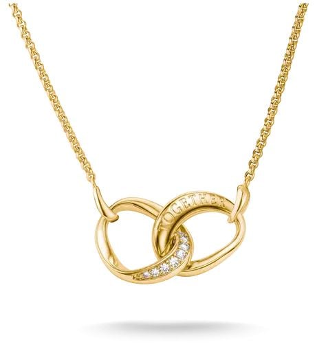Thomas Sabo KE2380-M01-14-L45V Chain Together with White Jewellery