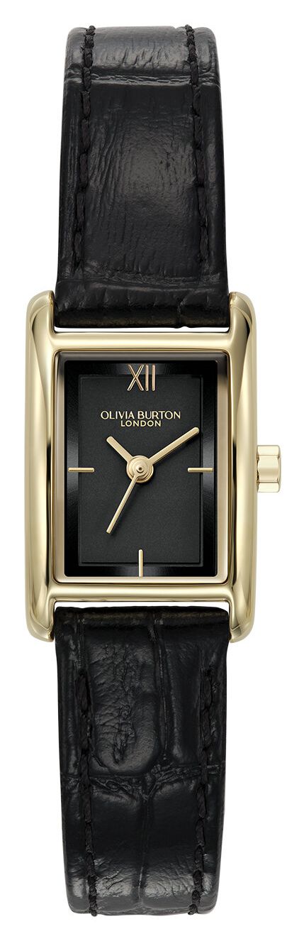 Olivia Burton 24000284 Classic Mini Grove (16mm) Black Dial Watch