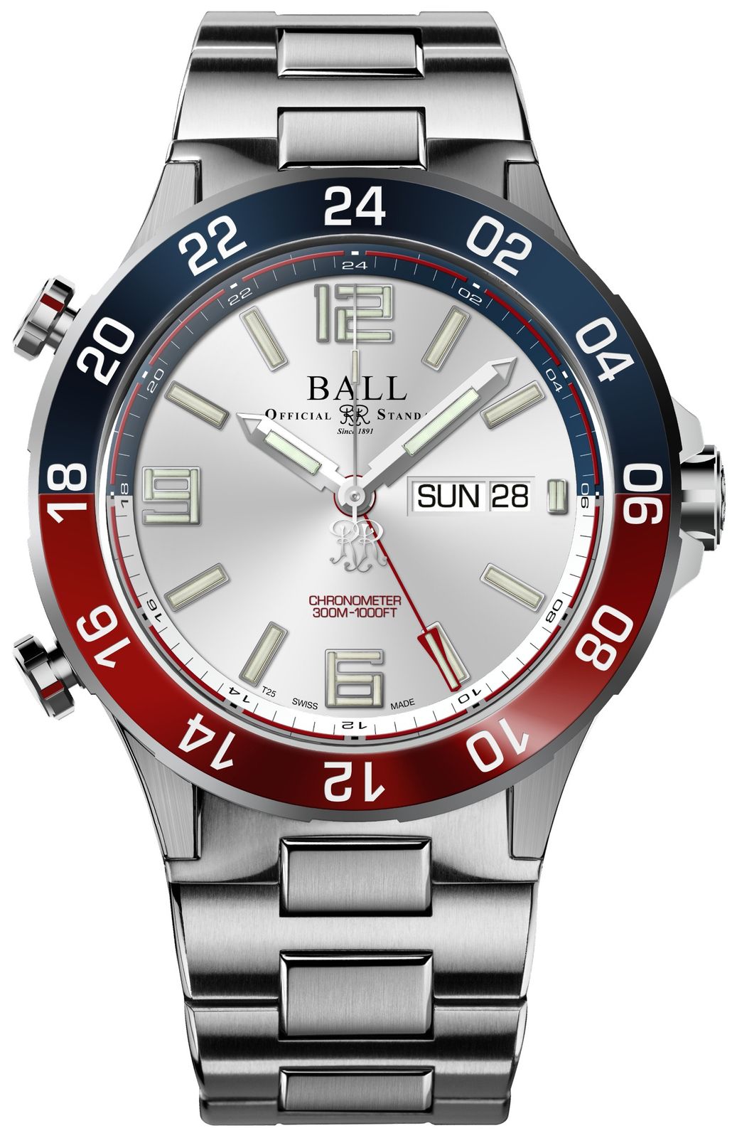 Ball Watch Company DG3222A-S1CJ-SL Roadmaster Marine GMT (