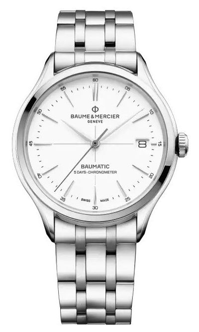 Baume & Mercier 10505 Clifton Baumatic Chronometer (40Mm) Watch