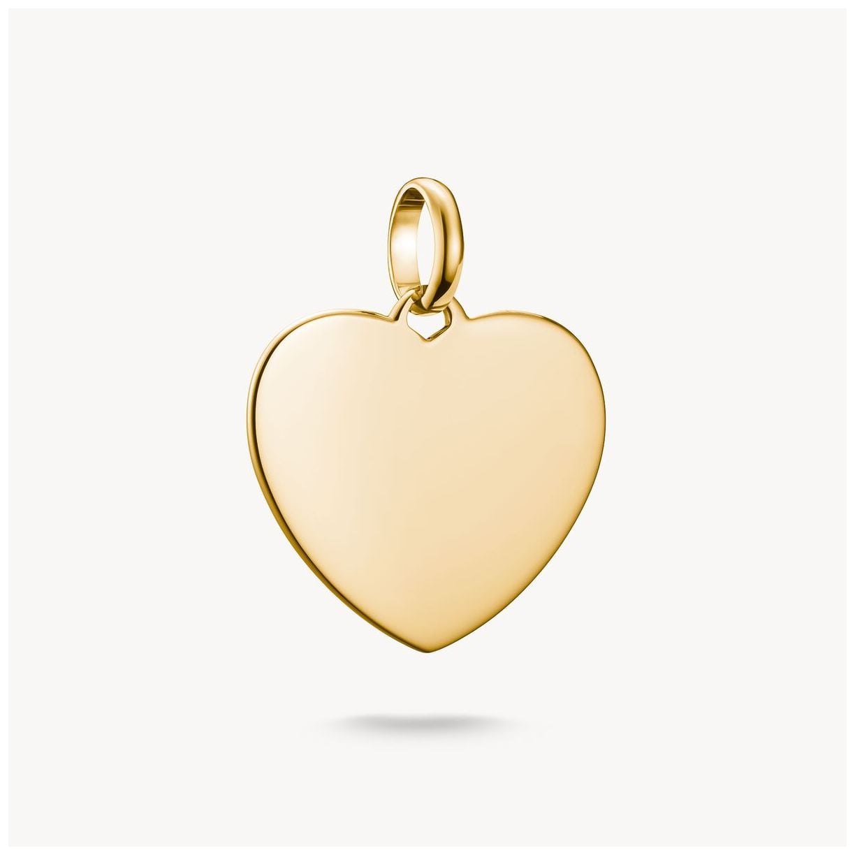 Thomas Sabo CC1274-413-39 Large Gold Plated Engravable Heart Jewellery