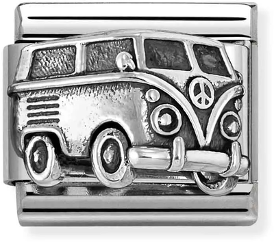 Nomination Classic Camper Van Sterling Silver Charm 330114/05