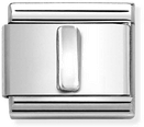 Nomination Classic Letter I Oxidised Charm 330113/09