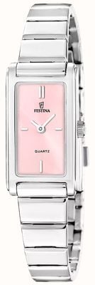 Festina Mademoiselle Quartz (25mm) Pink Sunray Dial / Stainless Steel Bracelet F20767/2