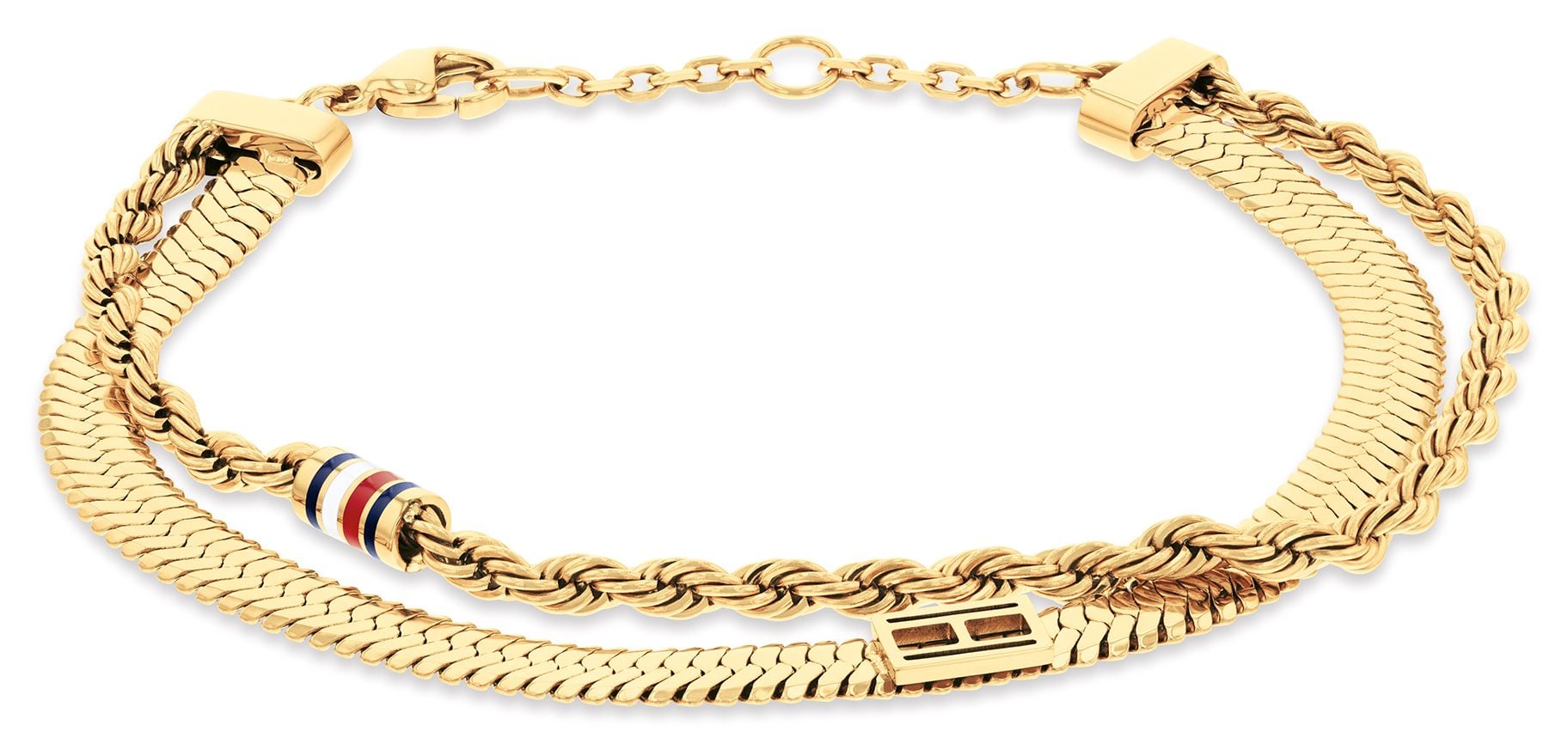 Tommy Hilfiger 2780982 Women's Layered Set Bracelet Gold Jewellery