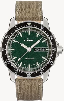 Sinn 104 St Sa MG Beige Canvas Strap 104.0131-CANVAS