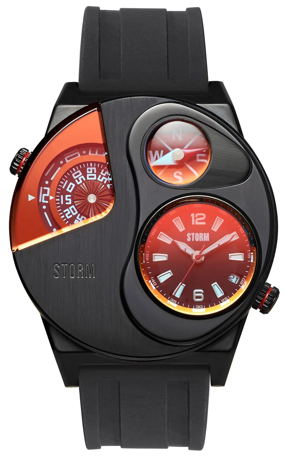 STORM 47541/SL/R Navitrek Slate Red (45mm) Slate and Red Watch