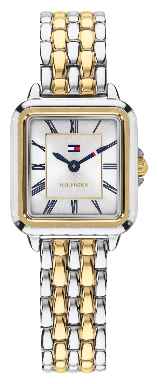Tommy Hilfiger 1782915 Ladies Mia Two Tone White dial Watch