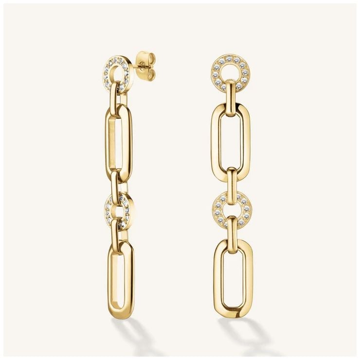 Rosefield Jewellery JEOSG-J902 Multi Octagon Studs Earrings